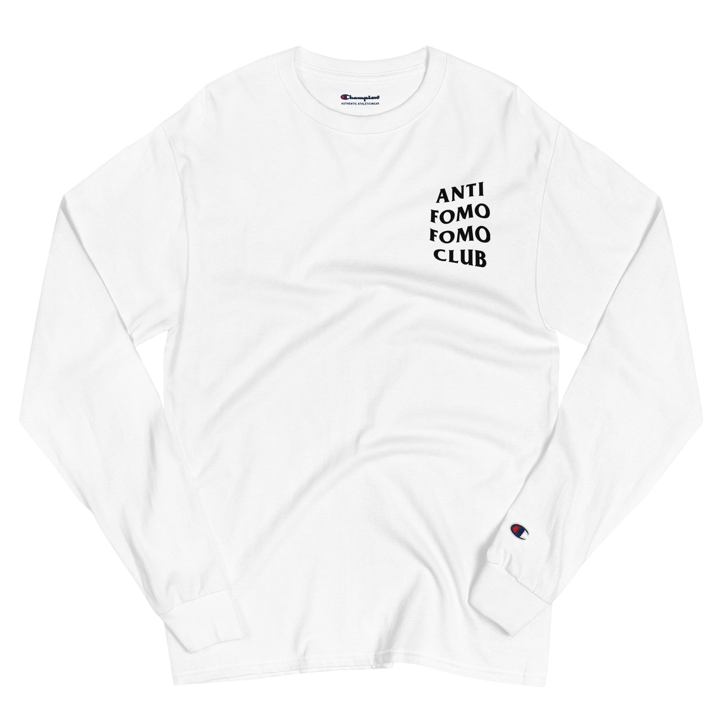 Checks FOMO Printed Long Tee