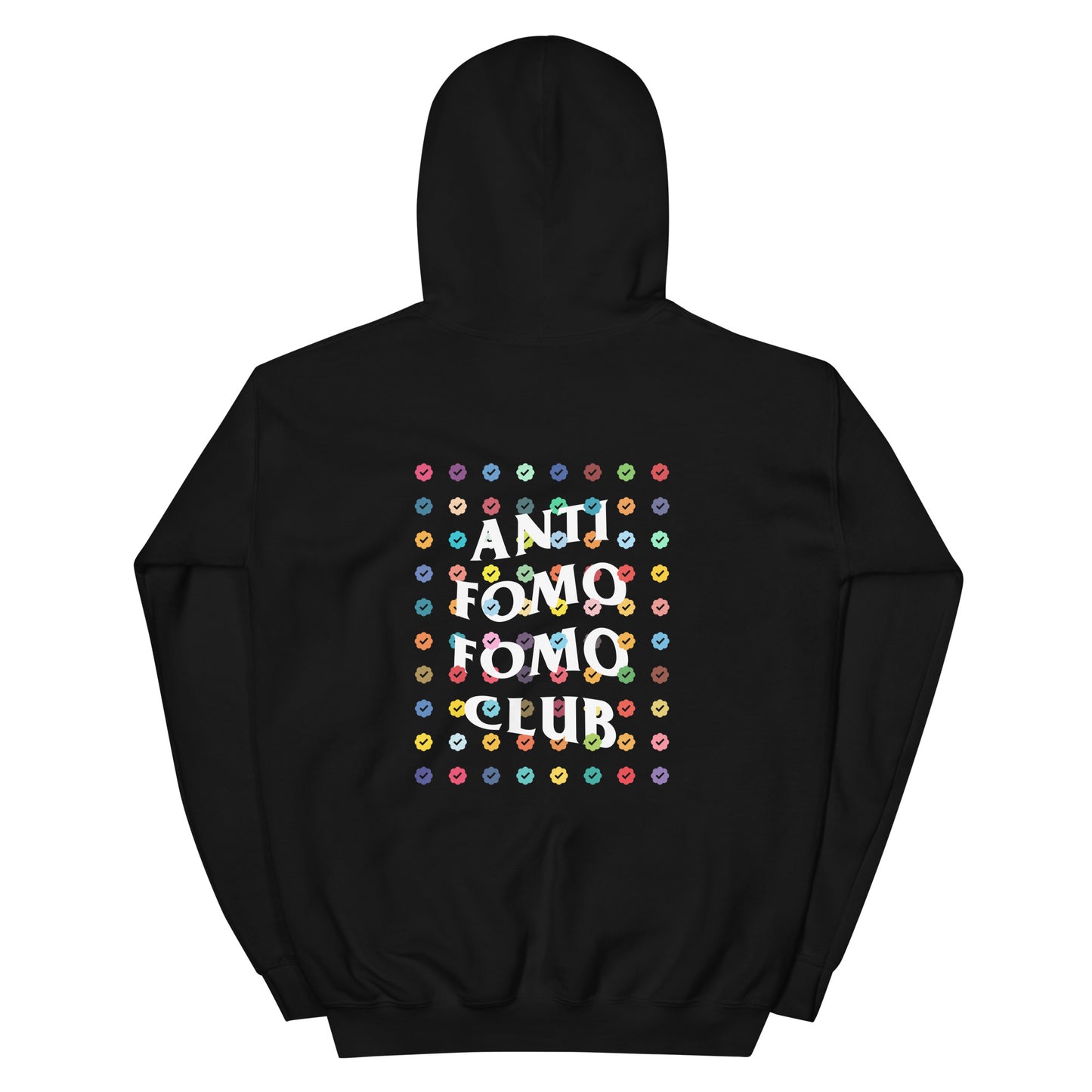 Checks FOMO Printed Hoodie